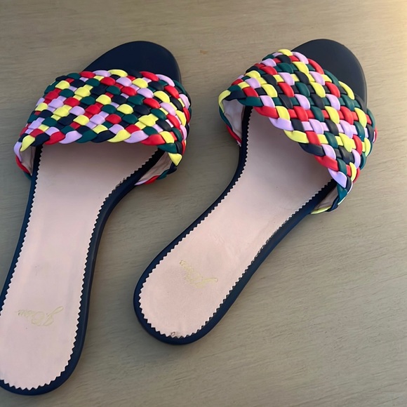 Jcrew leather sandals size 7.5 - Picture 4 of 7